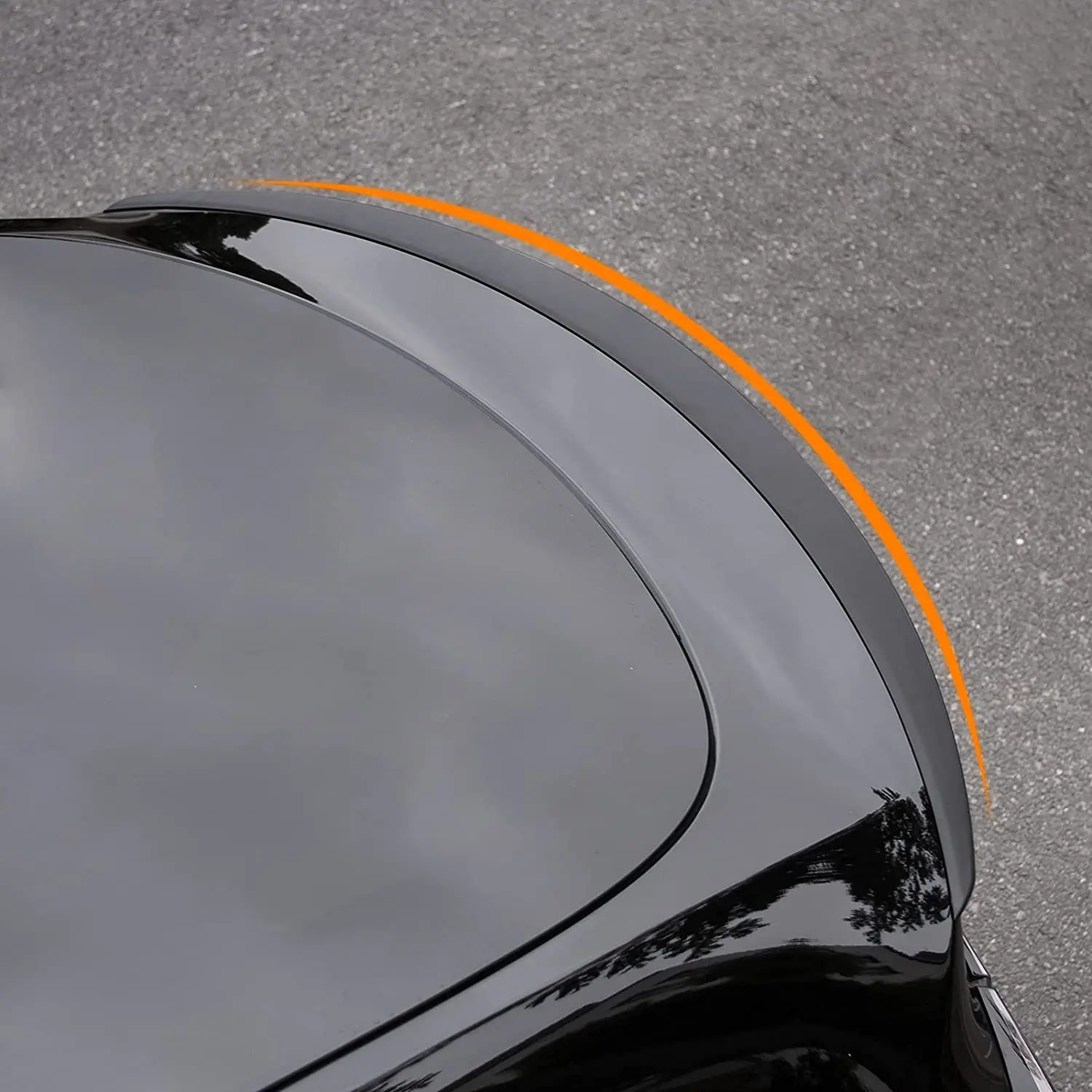 Spoiler posteriore Ala Aileron per Tesla Model Y 2019 2020 2021 2022 2023 2024 Accessori OEM Prestazioni Labbro bagagliaio posteriore