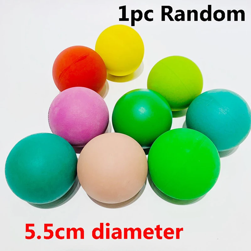 1 piece 5.5cm Racquet ball Squash Low Speed Rubber Hollow Ball Training Competition Balls Thickness 5mm High Elasticity