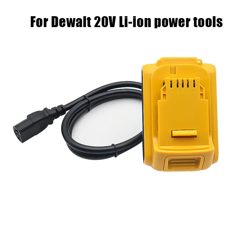 Lithium-Batterie Werkzeug Adapter Power Kabel Für Dewalt Für Milwaukee Für Makita 18V 20V Power Tool Connect Blei säure Batterie DC 21V