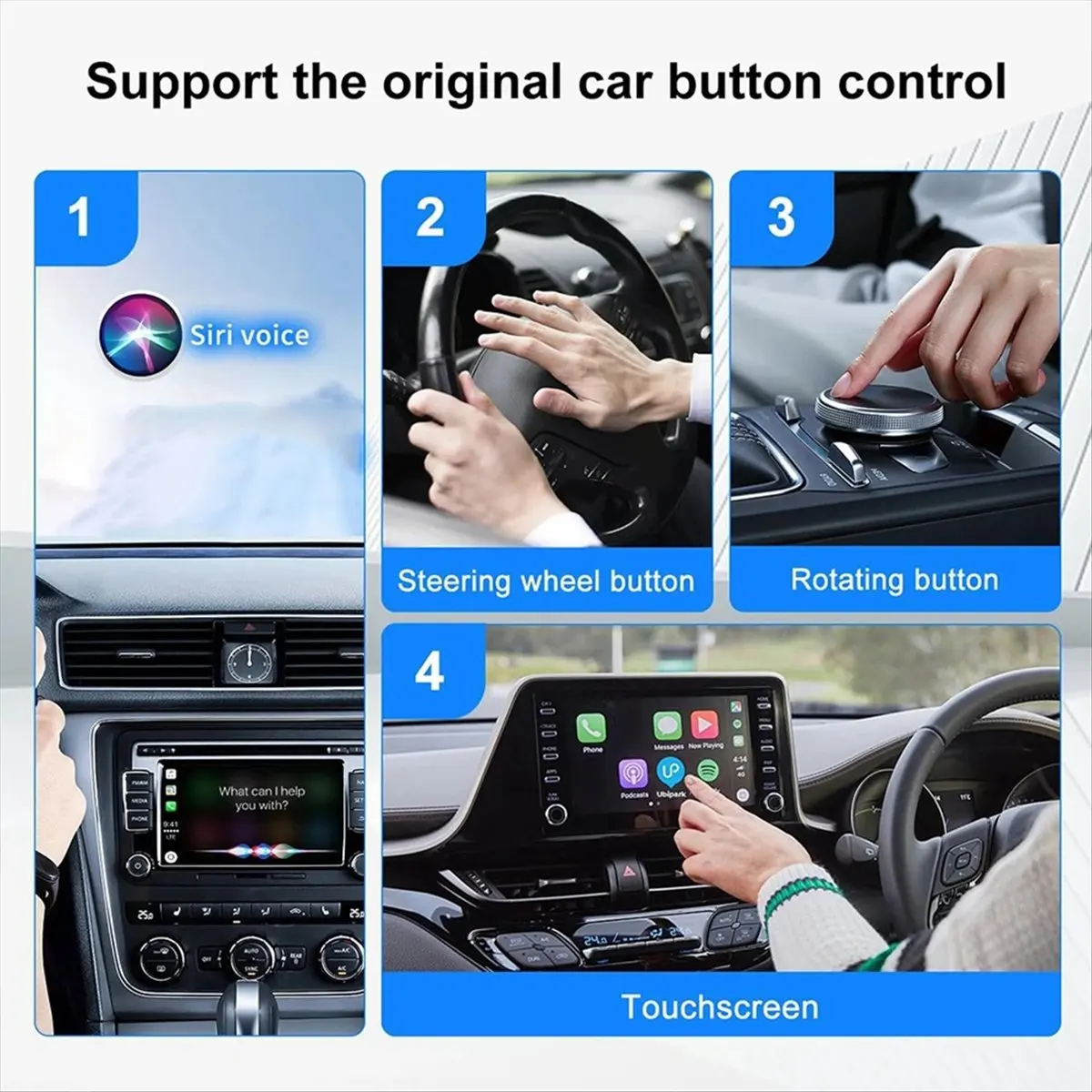 【x10a】new-wireless-carplay-box-aduio-aux-two-in-one-auto-converter-car-wired-to-wireless-car-projection-box