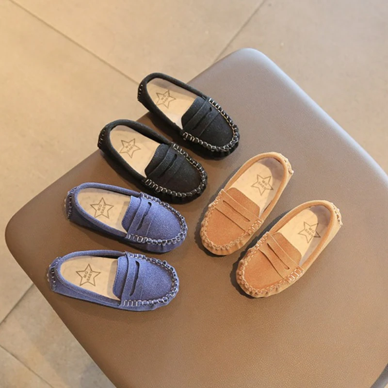 

Детские кожаные туфли-полуботинки для мальчиков и девочек, весна-осень, новые, износостойкие, удобные, повседневные, на мягкой подошве