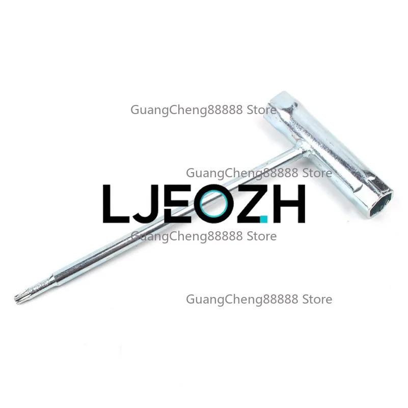 For Steele Lawn Mower Chainsaw T-Hexagon Wrench Spark Semi Socket Wrench Accessories