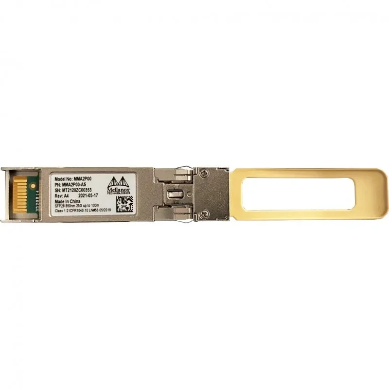 Mellanox MMA2P00-AS transceiver 25GbE SFP28 LC-LC 850nm SR up to 150m