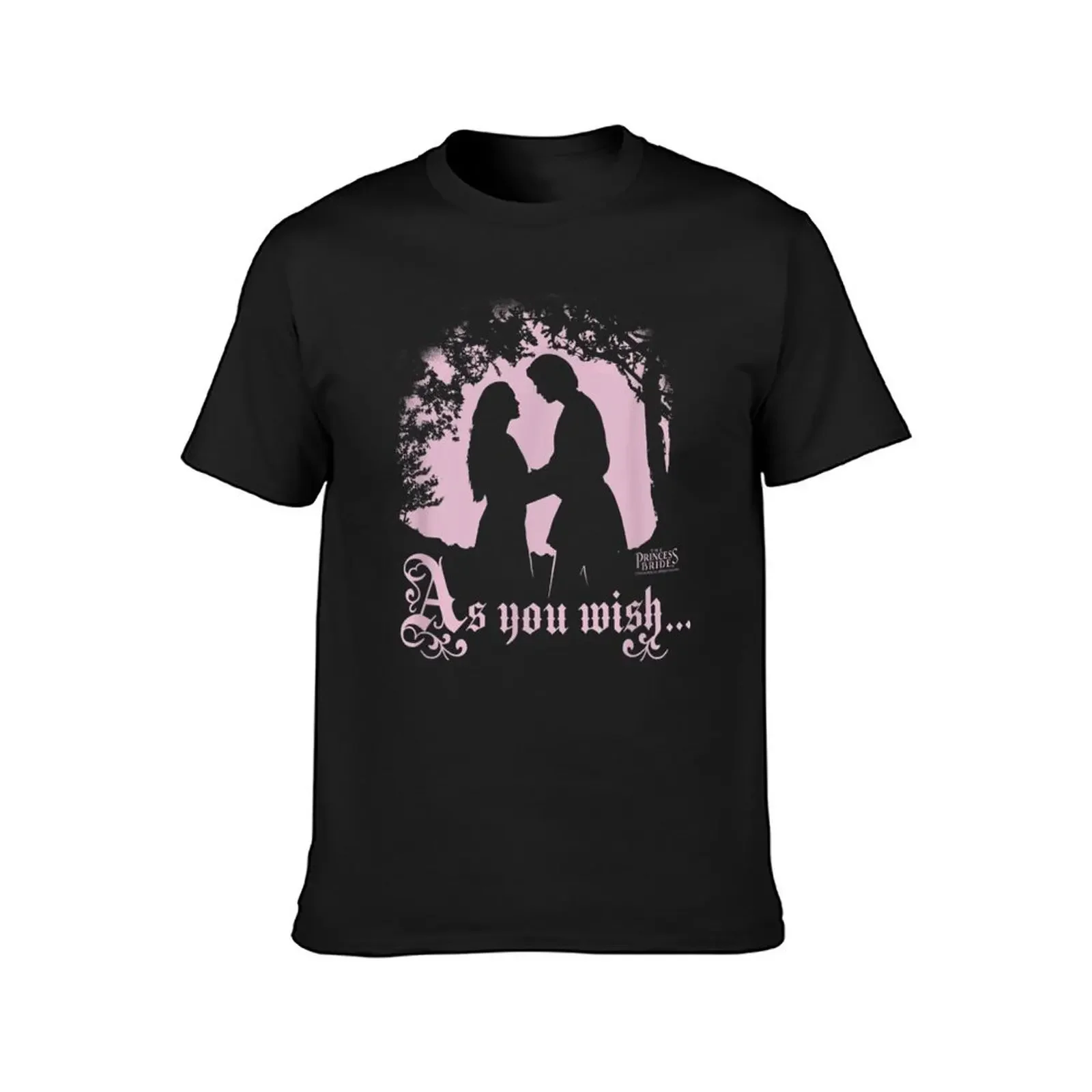 The Princess Bride As You Wish Silhouette T-Shirt custom t shirt designer shirts mens shirts graphic tee