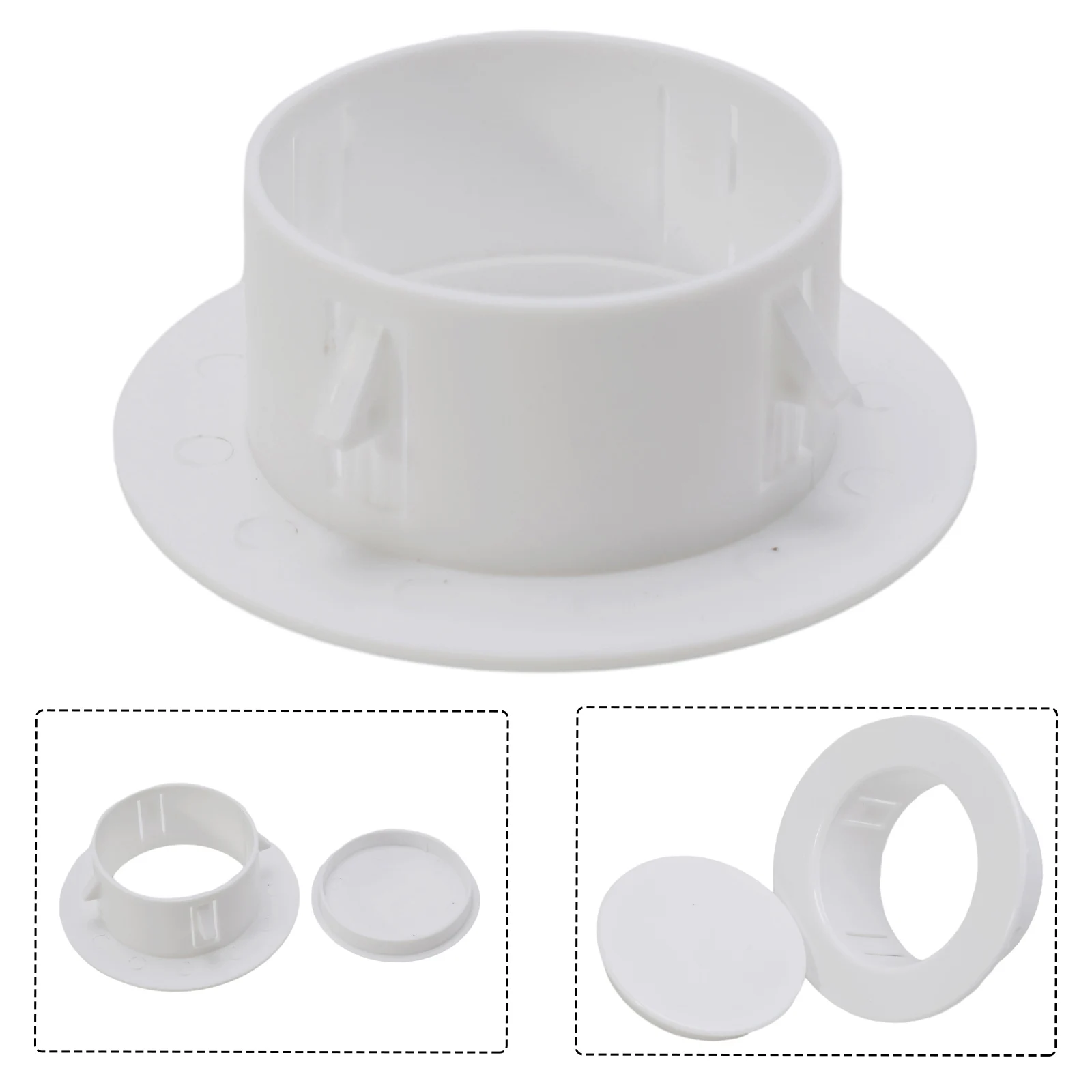 Cap Decorative Cover Fittings For Air Conditioning Hole Parts Plastic Protective Replacement Vents Wall Hole Cover