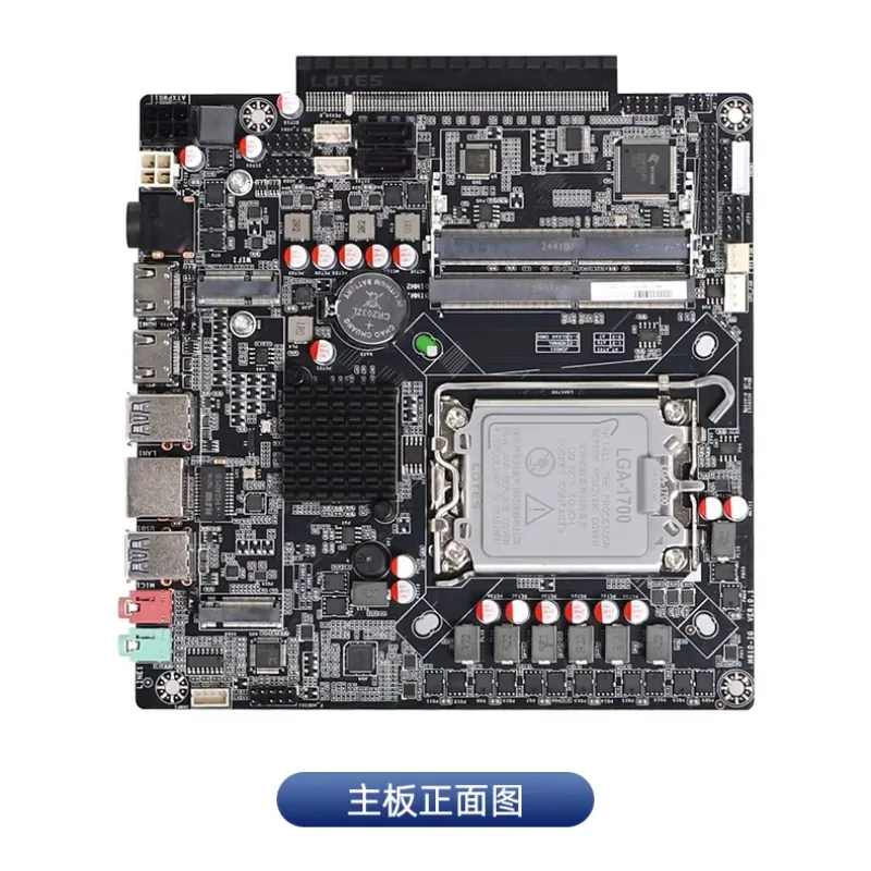 ToPssH610 Independent Display PCIE-X16 Motherboard ITX Advertising Machine Industrial Control Motherboard Core 12-14 Generation