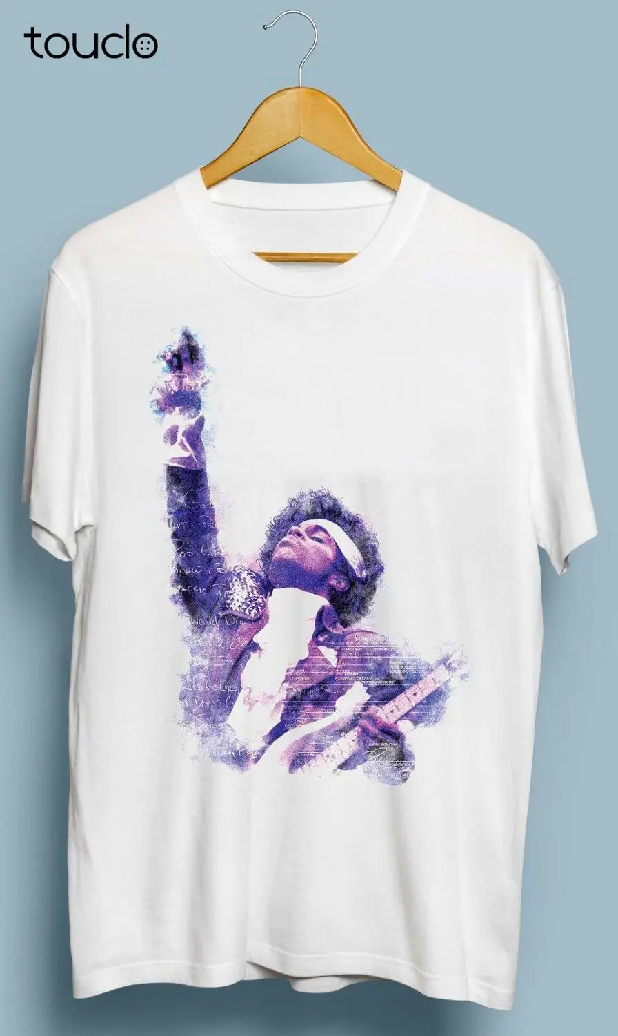 Vintage Prince 80'S Purple Rain Retro T Shirt T Shirt For Men Custom Aldult Teen Unisex Digital Printing Tee Shirts New Popular