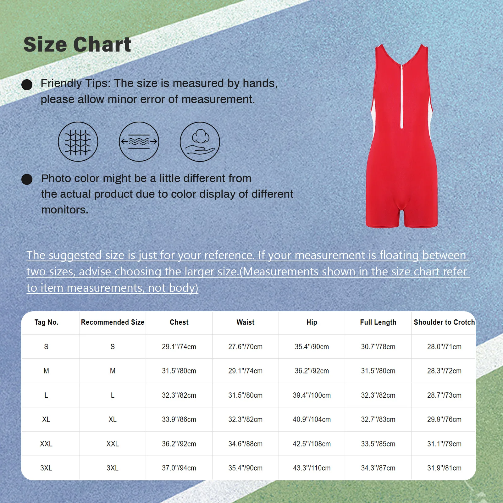 Men Sport Jumpsuit Front Zipper Hollow Out Mesh Patchwork Singlet Swimsuit Sleeveless Quick Drying Bodysuit for Swimming Workout