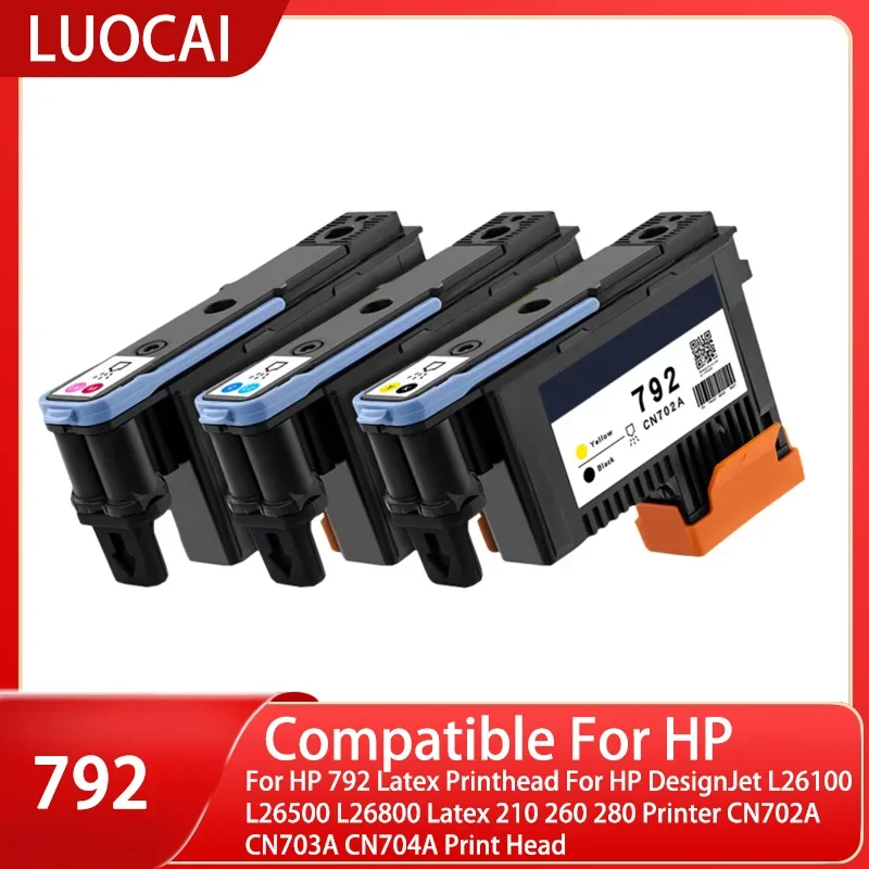 For HP 792 Latex Printhead For HP DesignJet L26100 L26500 L26800 Latex 210 260 280 Printer CN702A CN703A CN704A Print Head