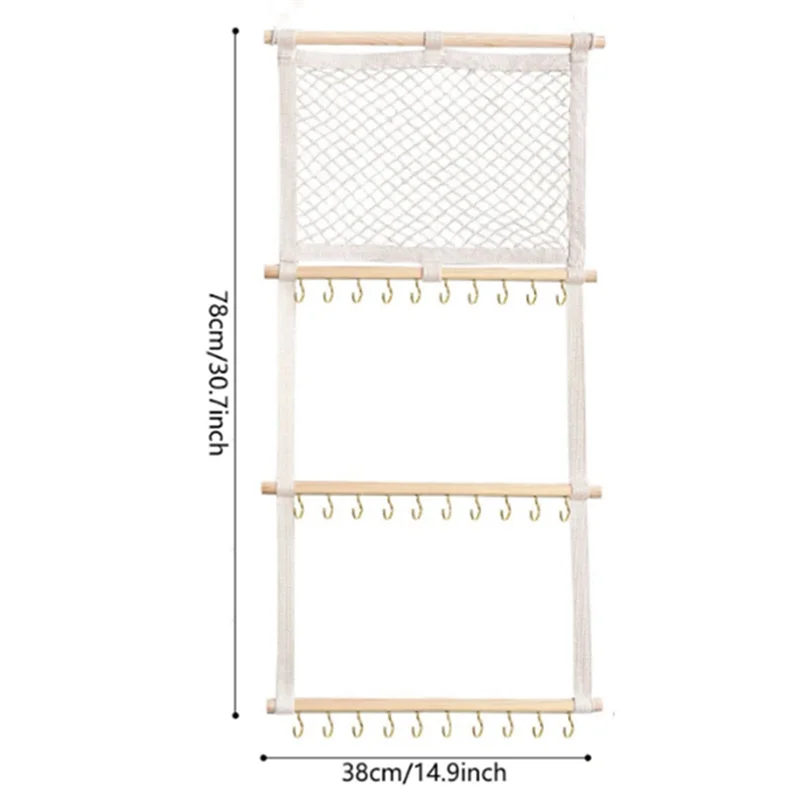 แถบคาดศีรษะผู้ถือผม Bows Organizer สําหรับหญิง,เด็ก Headbands อุปกรณ์เสริมผมจัดเก็บแขวนผนังตกแต่ง