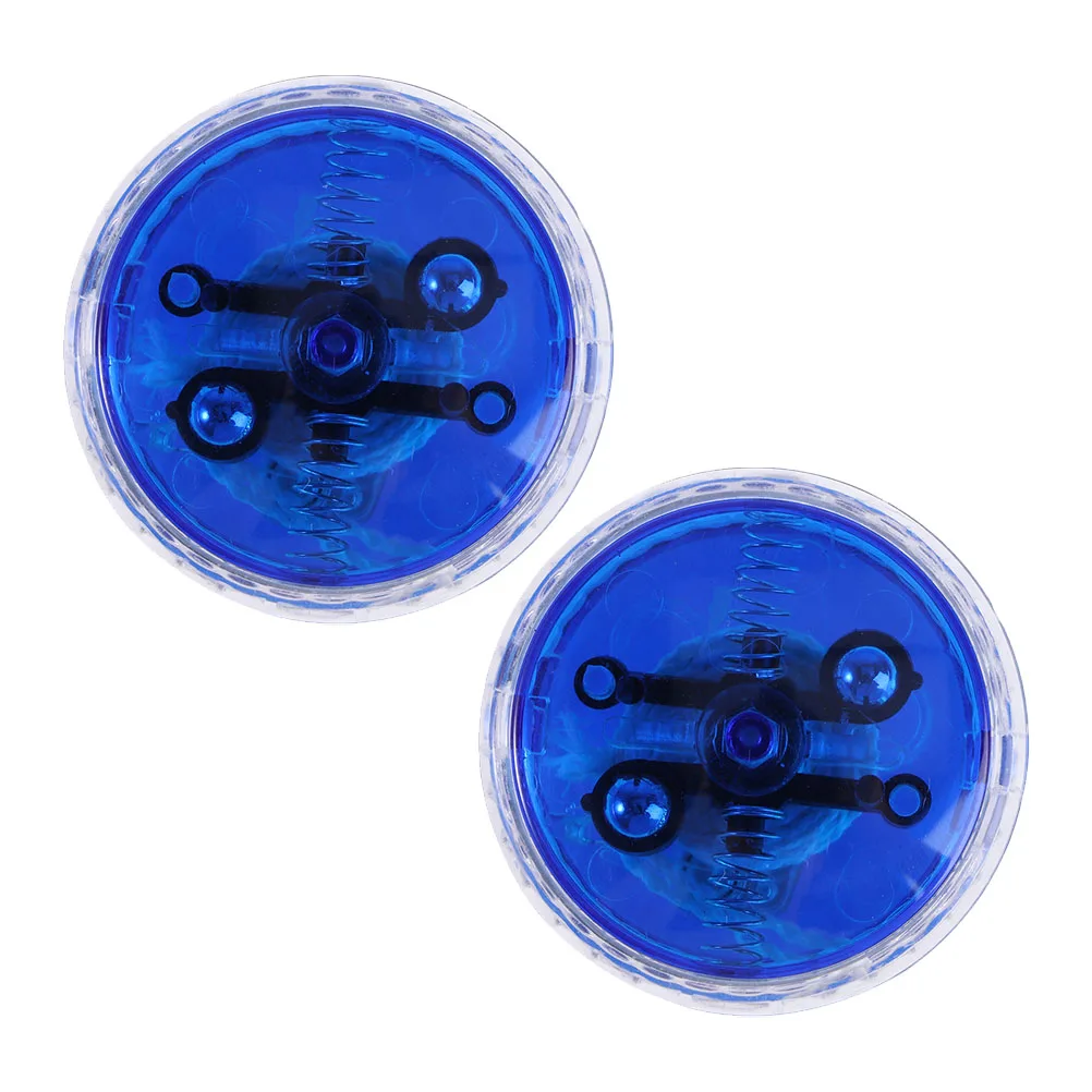 

2 Pcs Light Yoyos Flashing YoYo Balls Plastic Toys Colorful Lights for Kids Led Light Yoyos Fun H Coordination