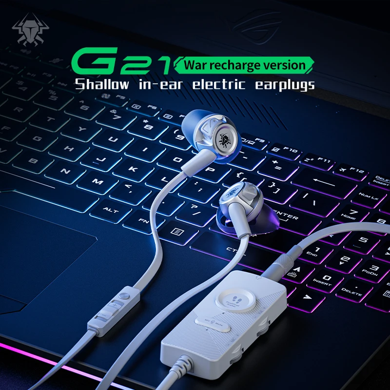 PLEXTONE G21 Esports game earphones in ear phone with microphone and cable