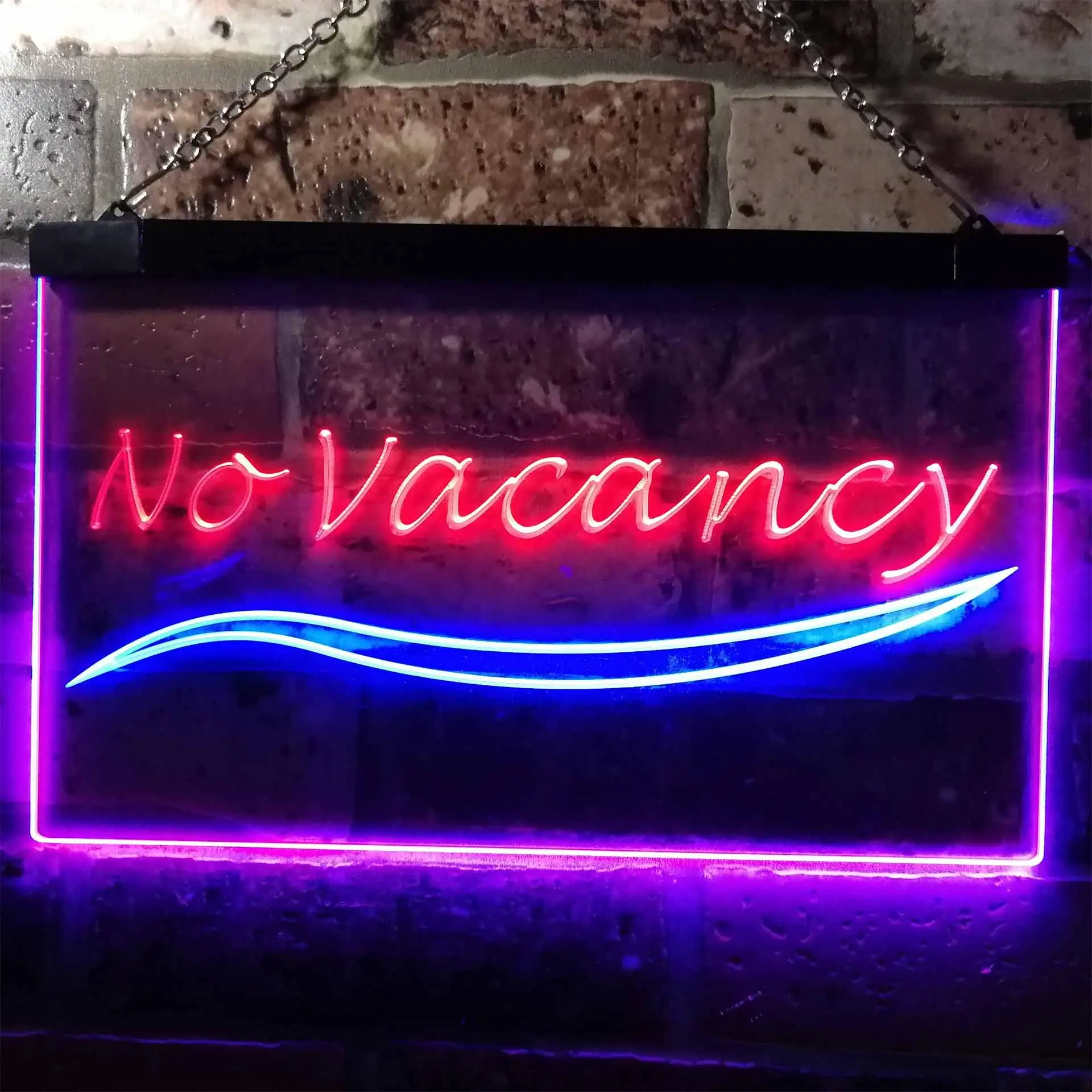 No Vacancy. Motel/ Hotel Dual Color Led Neon Sign st6-s0128