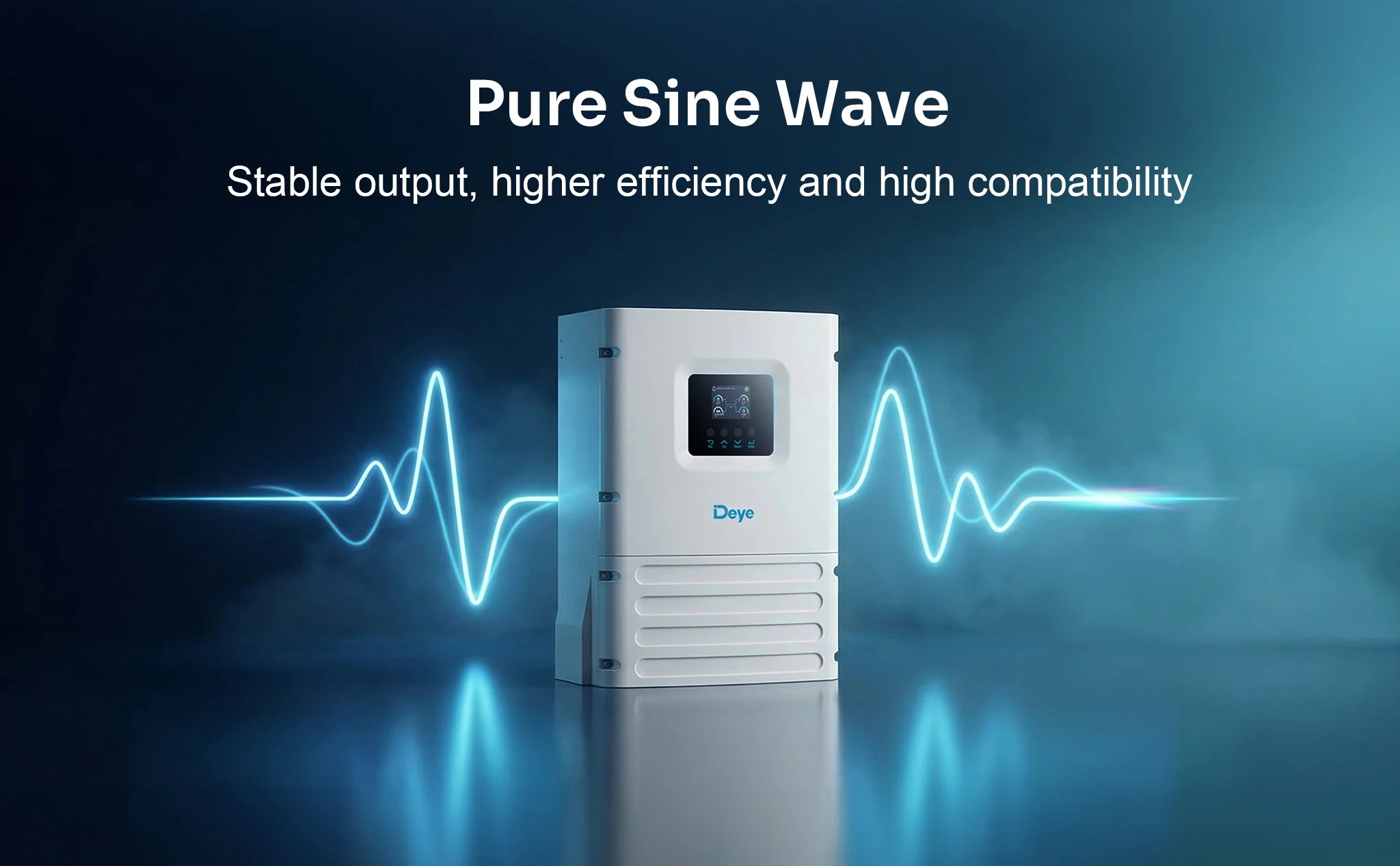 Deye 6000W Off-Grid Hybrid Solar-Wechselrichter IP65 135A 9600W PV-Eingang MPPT EU-Lager 3-7 Tage Lieferzeit – Detail 4