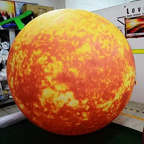 Großer aufblasbarer Erdballon für Bodenaufsteller, Werbung, Hochzeit, Gartenparty-Dekoration – Detail 4