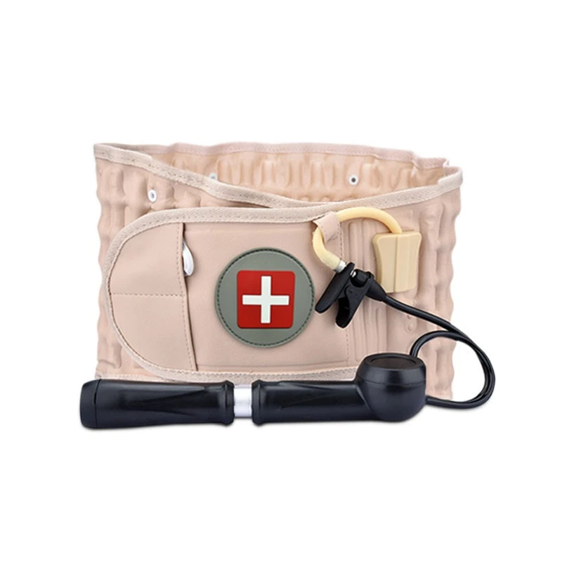 Inflatable Waist Support Belt Lumbar Stabilizer Brace Fit for Men Women Lumbar Air Traction Tool