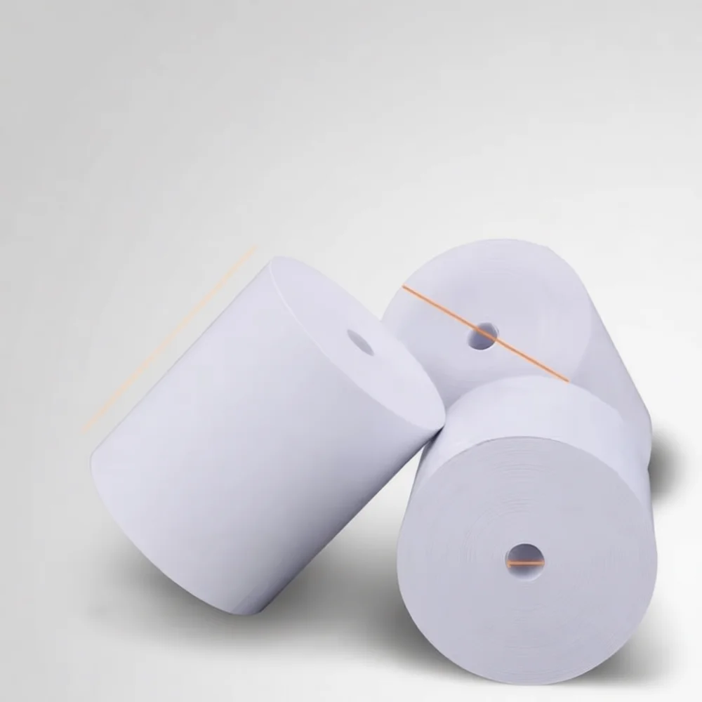 Clear Print Thermal Paper Roll For Receipt Printers Cash Register Supplies For Restaurant And Retail 80x80 57x50 57x40 Roll