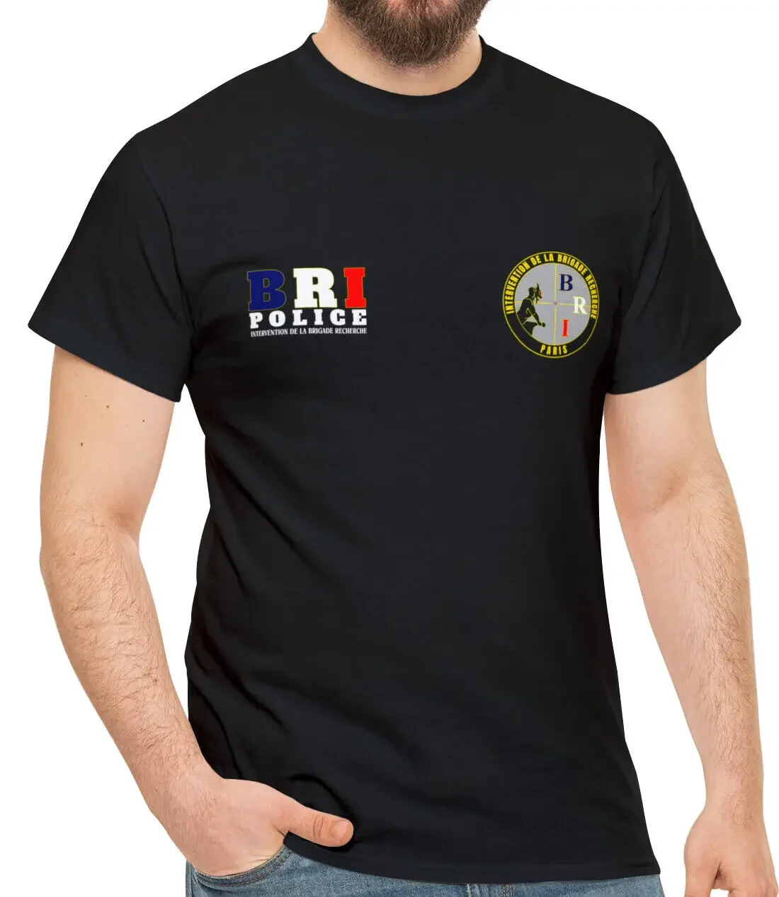 GIGN Raid BRI French Special Elite Forces Unit T-Shirt 100% Cotton O-Neck Summer Short Sleeve Casual Mens T-shirt Size S-3XL