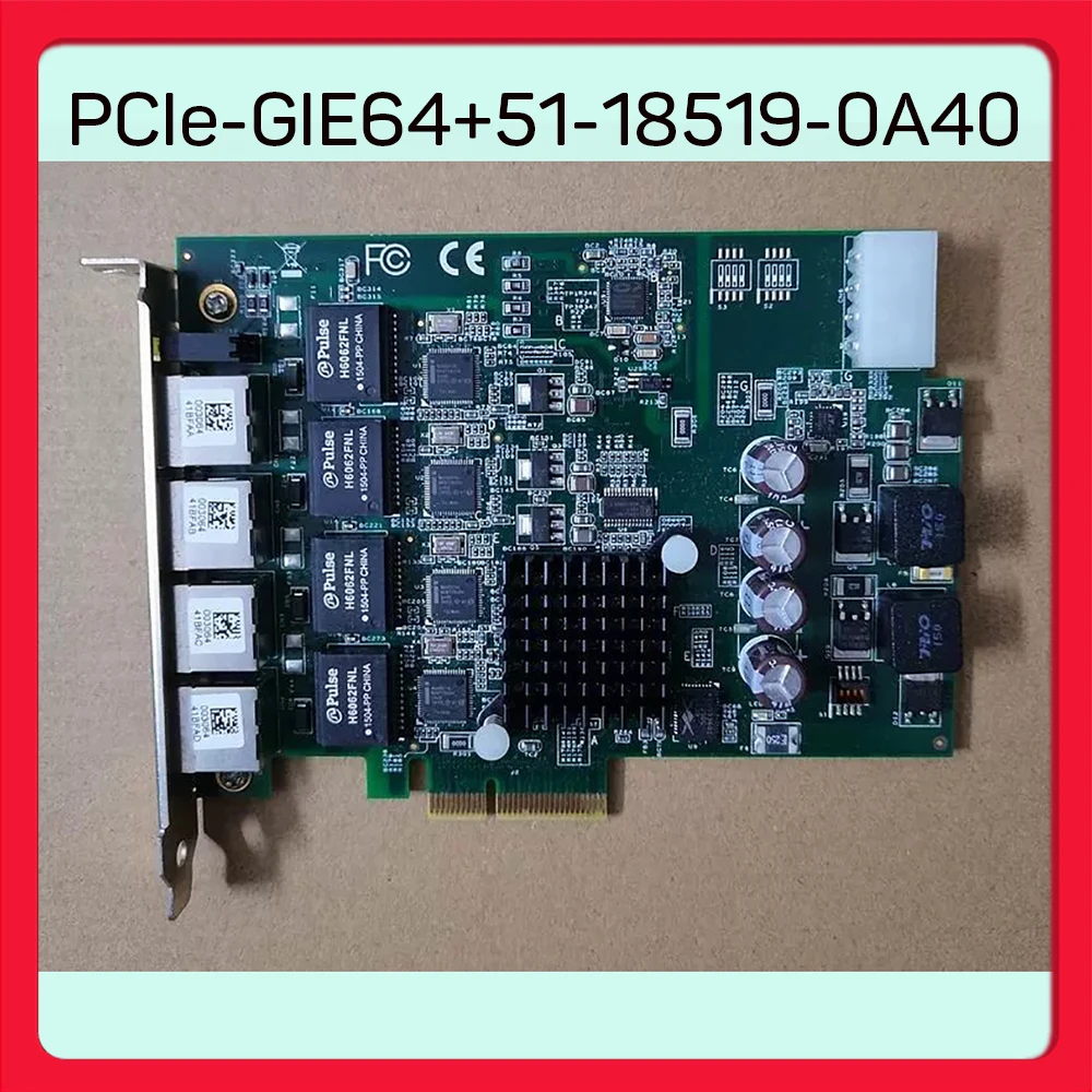 For ADLINK Industrial Camera Image Acquisition Card PCIe-GIE64+ 51-18519-0A40