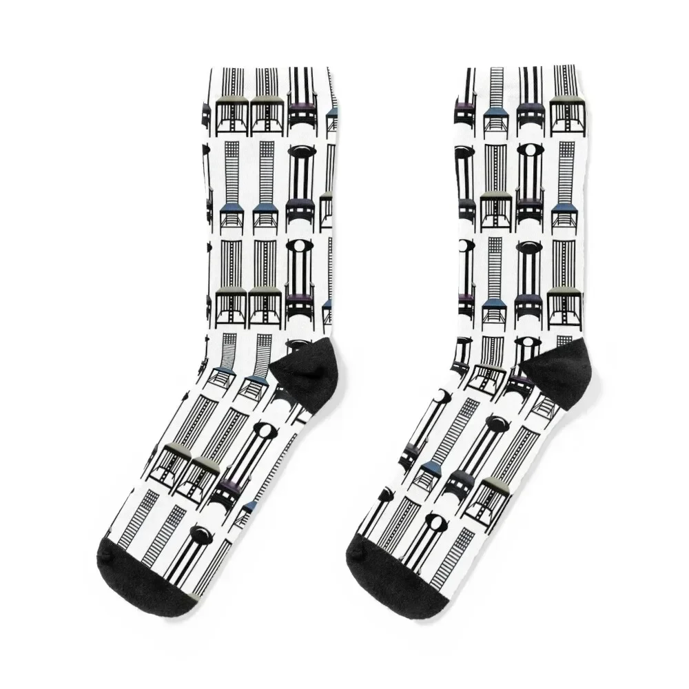 

Charles Rennie Mackintosh Chairs Socks Thermal man winter designer brand Mens Socks Women's