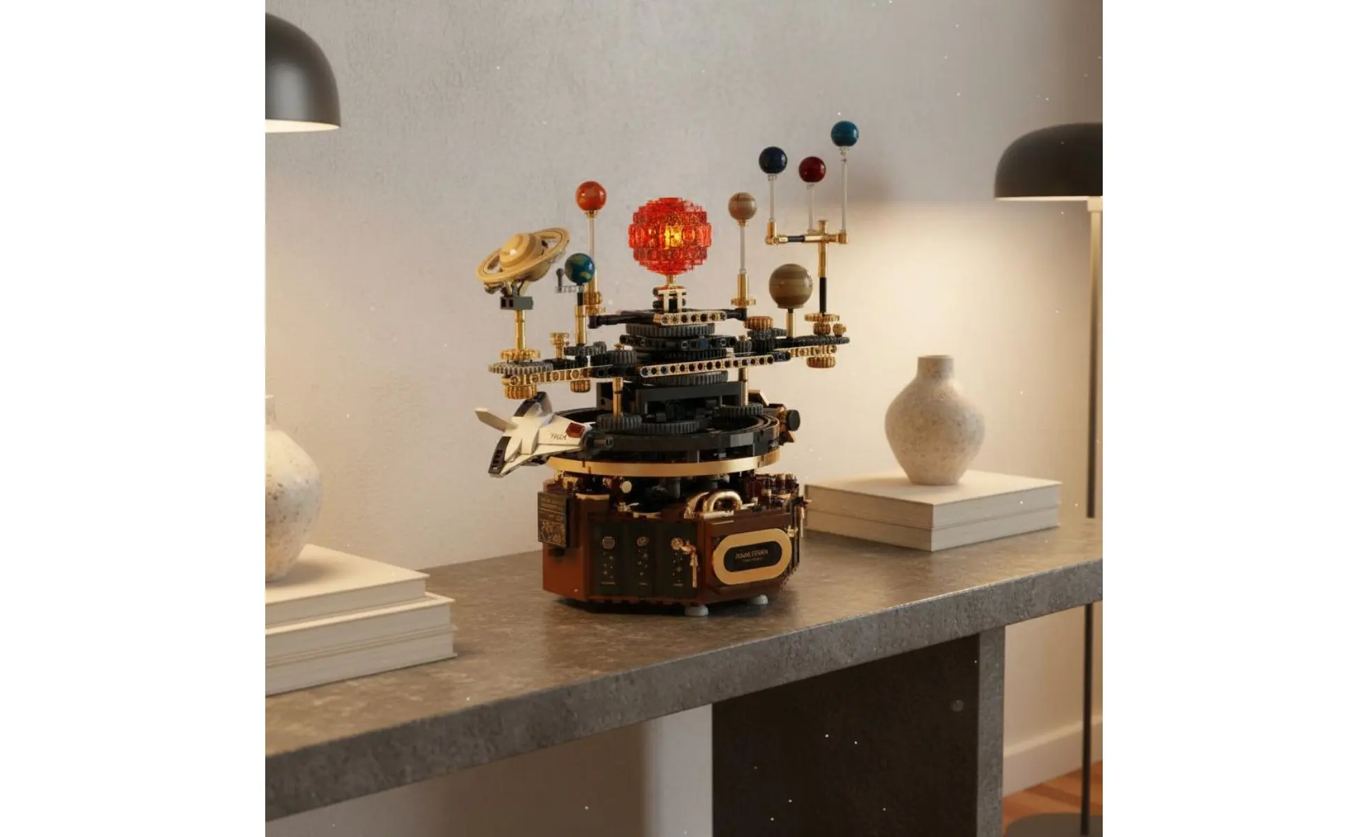 Electronic Building Blocks Electric Space Station Building Set Space Station Block Set STEM Learning Easy Assembly for Children Electronic Building Blocks Electric Space Station Building Set Space Station Block Set STEM Learning Easy Assembly for Children