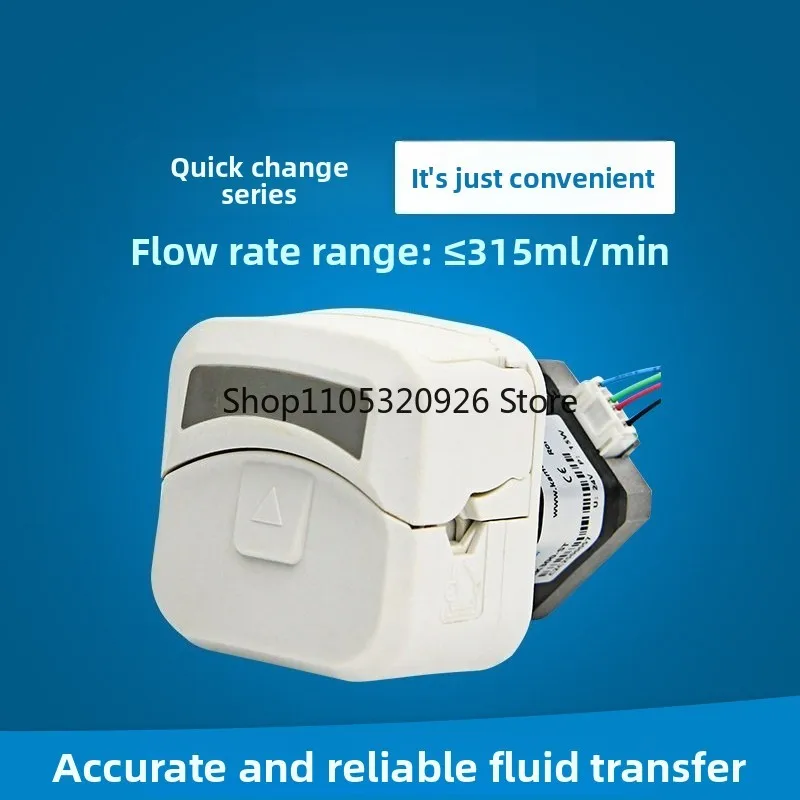 KK300 Peristaltic Pump 12V Small Self Priming Stepper Motor Water Pump for Liquid Transfer