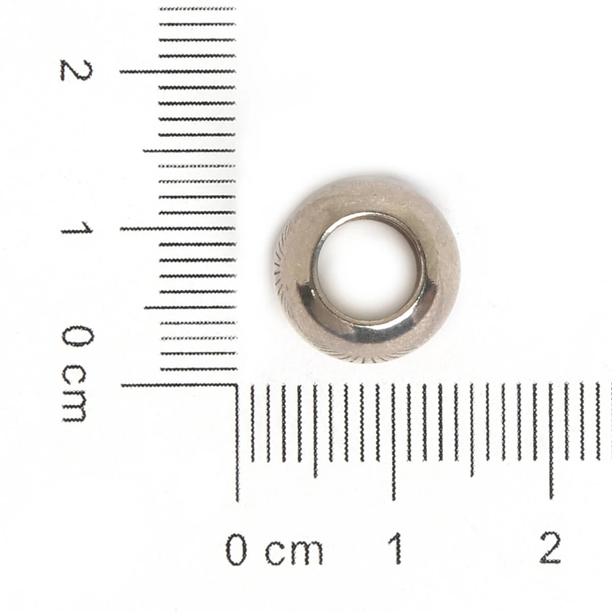 

5-50pcs Stainless Beading Steel Loose Spacer Beads Round Beads for DIY Charm Bracelet Necklace Jewelry Making Accessories