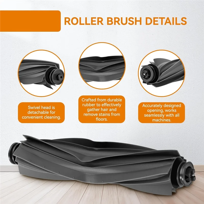 مجموعة ملحقات قطع الغيار A98G المتوافقة مع المكنسة الكهربائية الروبوتية Dreame L20 Ultra/L30 Ultra