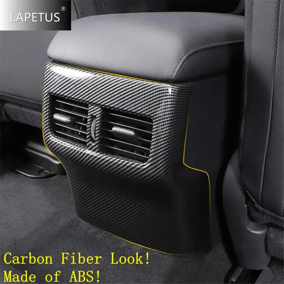 

Car Rear Armrest Air AC Vent Storage Box Anti Kick Protector Molding Decor Panel Accessories Cover Trim For Mazda 3 2019 - 2025