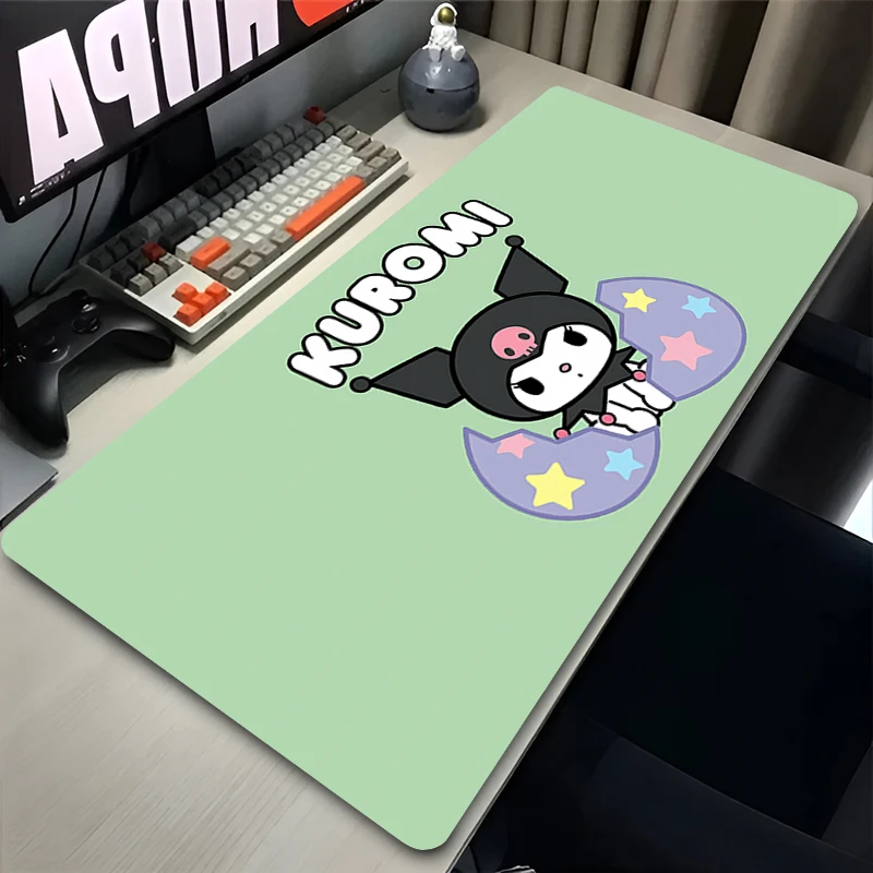 Mouse Pad K-kuromi Gamer Mousepads Big Gaming Mousepad Large Keyboard Mat Waterproof Desk Pad For Computer Laptop Mouse Pads