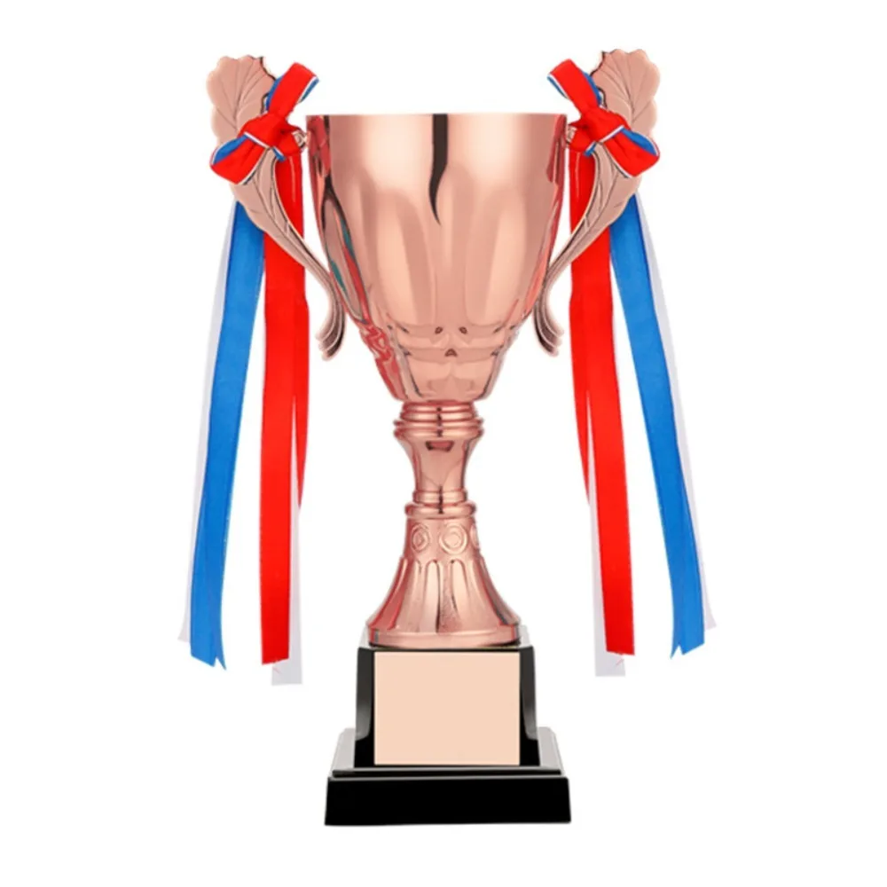 Gold Silver Copper Trophy Awards Sports Games Metal Model Small Prize Cup Craft Souvenirs 23CM Winner Award Trophy Toy