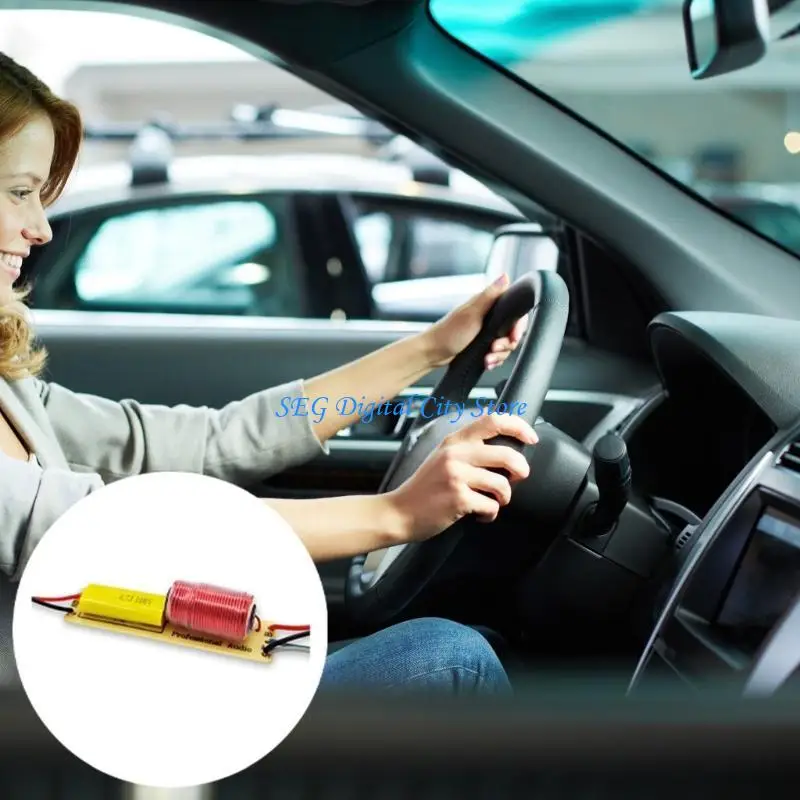 U75B高2ウェイスピーカー周波数スプリッター80Wパワーハンドリング付きカーサウンドシステム用DIYモジュール