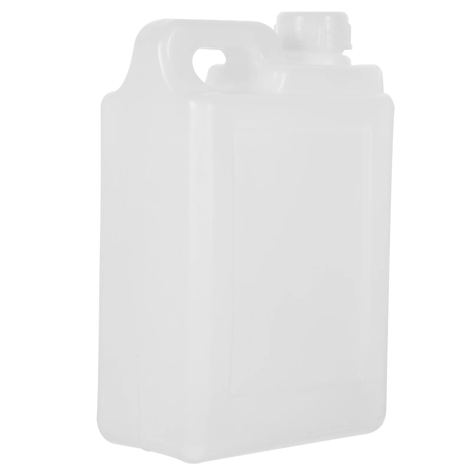 Flat Bottle Reusable Plastic Container for Camping Water Oil Storage Simple Liquid Jug White Distribution Bucket KITANDOVE