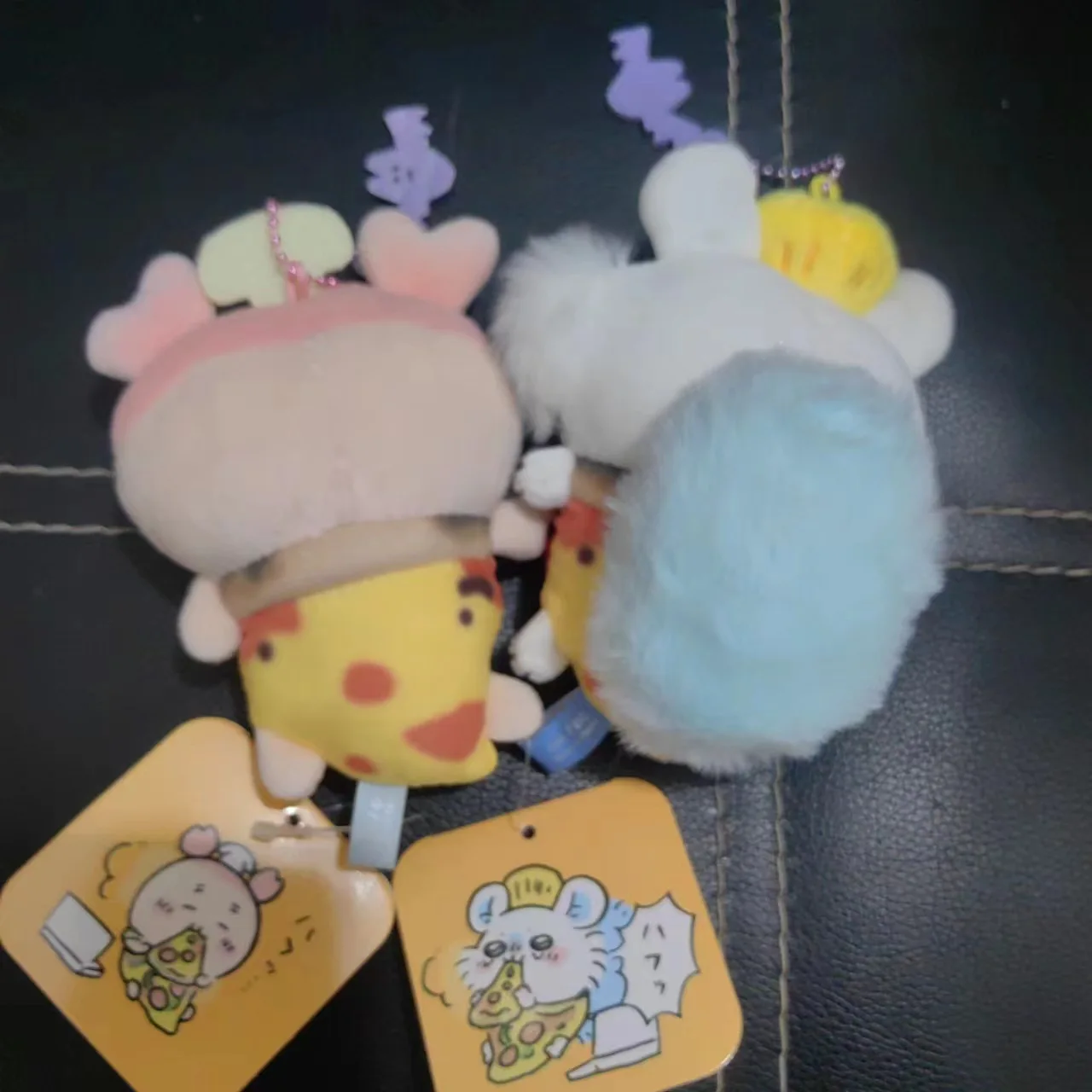 Cadeau mignon Chiikawa Hachiware Usagi Halloween citrouille sac à dos pendentif clé