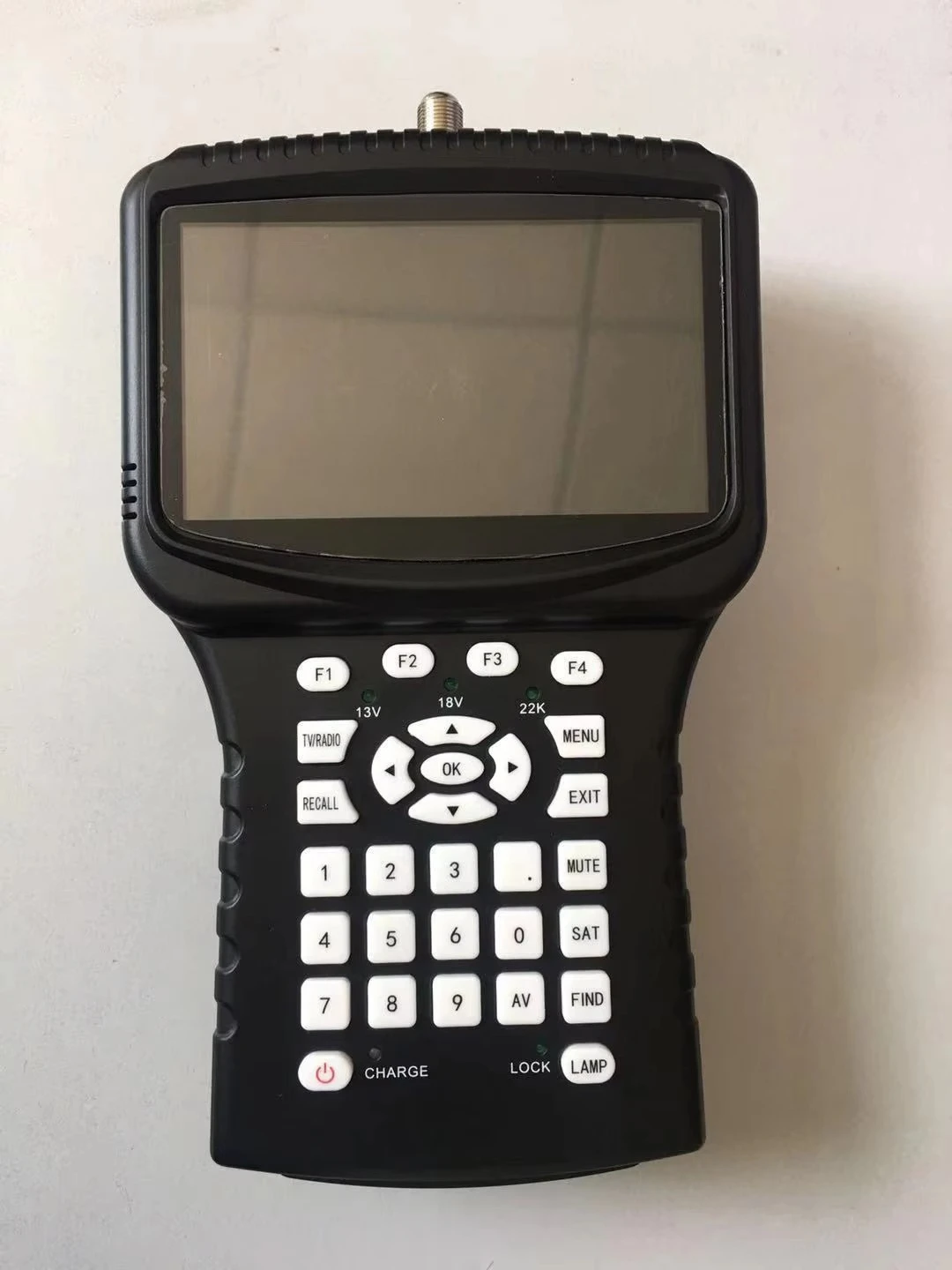Field strength meter, star finder, signal indicator, digital satellite measuring instrument