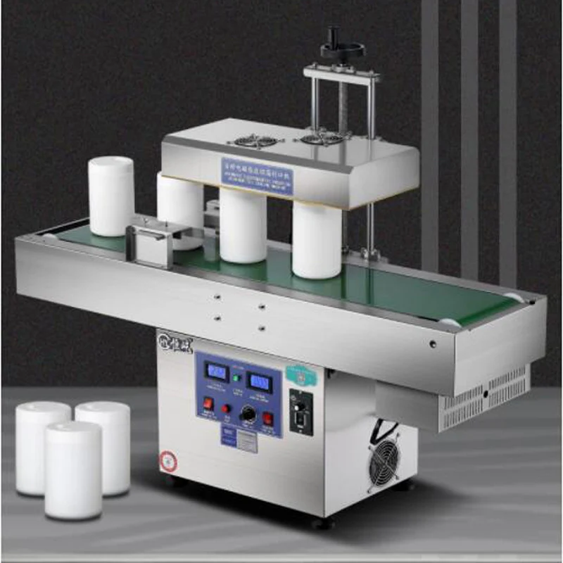 

220V/110V Automatic Continuous Plastic Bottle Heat Sealing Machine Electromagnetic Induction Aluminum Foil Sealing Machine