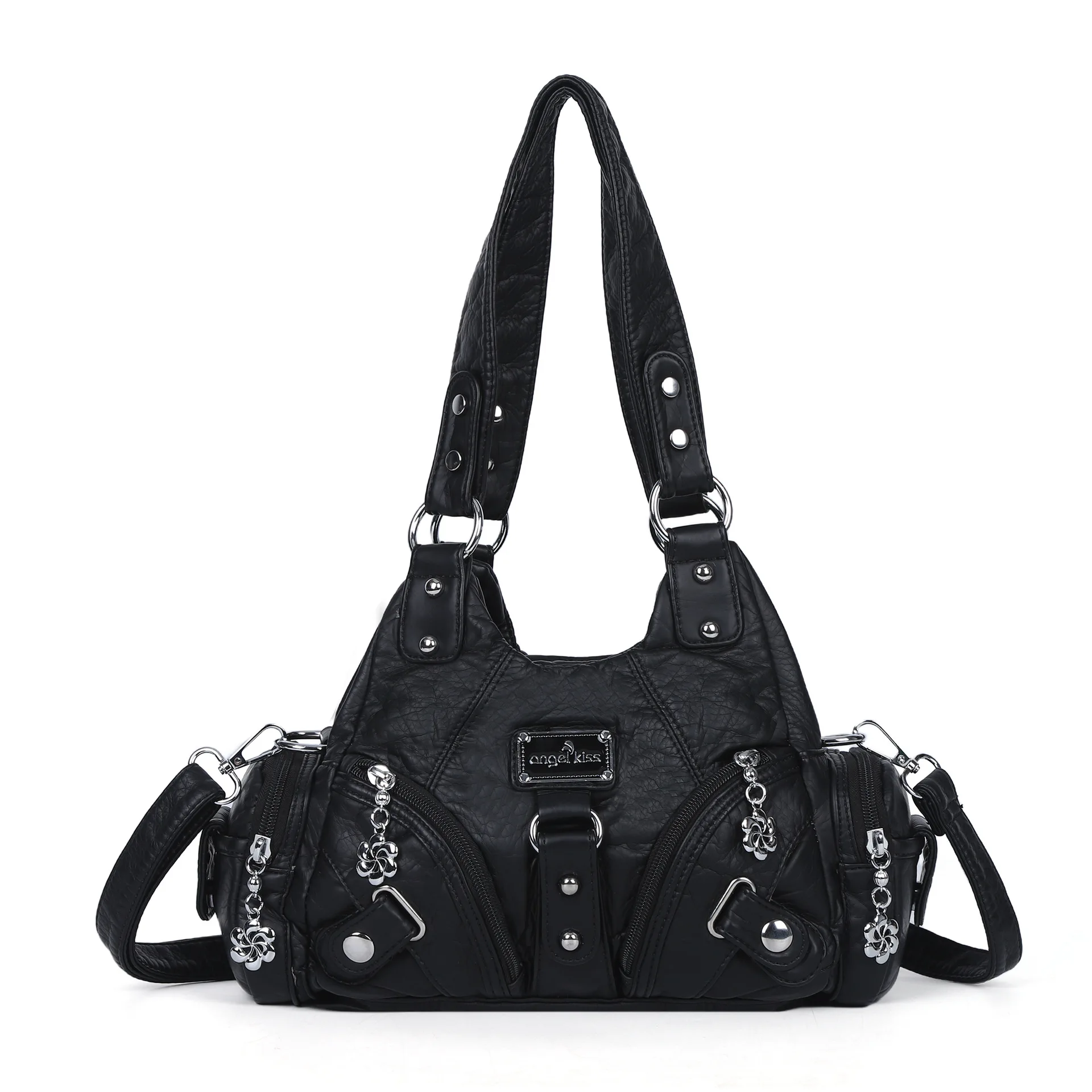 

Women Purses and Handbags Soft Tote Bag Small Top-handle Fashion Satchel Multi-Pockets Crossbody Shoulder Bag Hobos Phone Pack