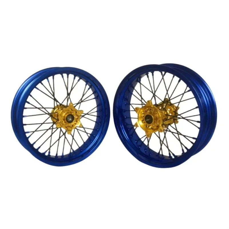 Wheel Set For SUZUKI 17*3.5/17*35.0 Supermoto Wheels High Performance