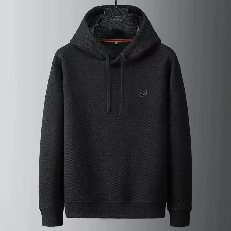 European station ins long-sleeved fashion hooded sweater men's spring and autumn new trendy brand explosion high-end sweater men