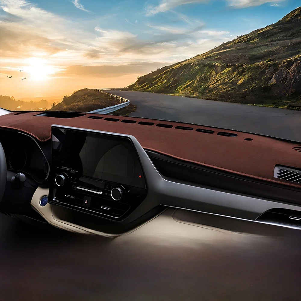 

Для Toyota Highlander XU70 2020 2021 2022 2023 2024 Kluger гибридный коврик для приборной панели автомобиля, коврик для приборной панели, козырек от солнца, ковры