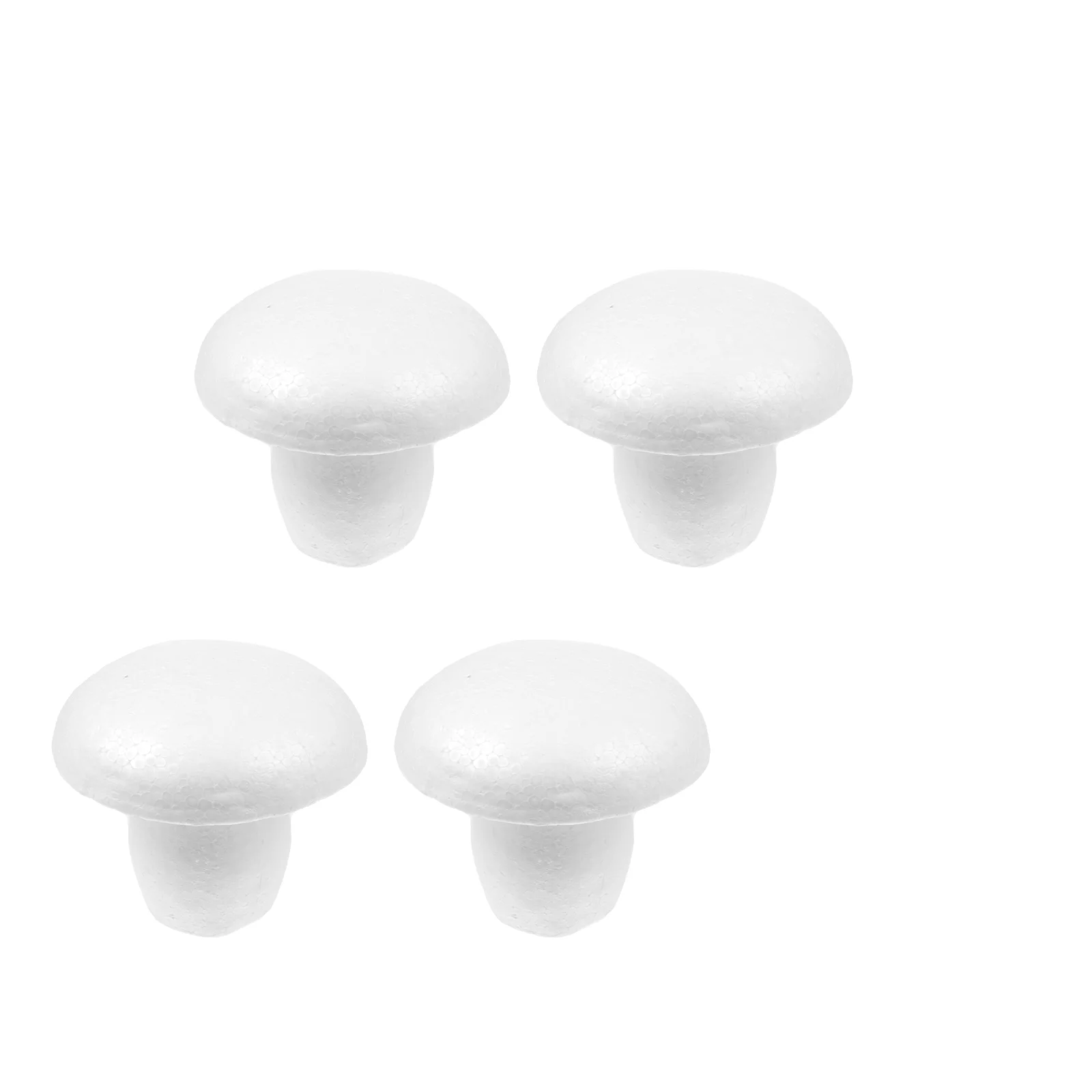 

Plant Decorations for Pots Foam Solid Mushroom DIY Models Polystyrene Shapes White