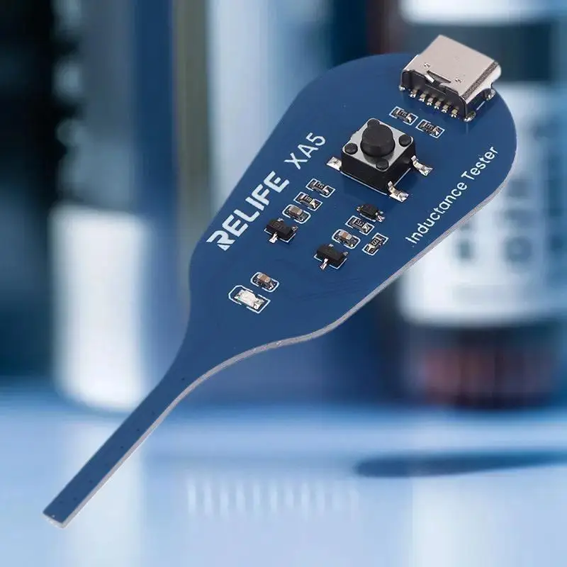 

Инструмент для ремонта промышленного ПК XA5, тестер катушек материнской платы с быстрым обнаружением неисправностей со встроенным детектором индуктора