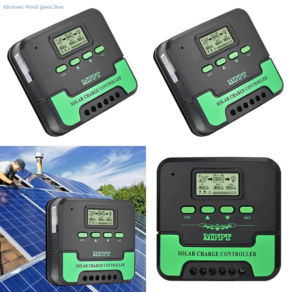 A3PD Waterproof MPPT Solar Regulator 9 32V Battery Voltages Ranges With Overcharge Protections For Solar Energy Systems