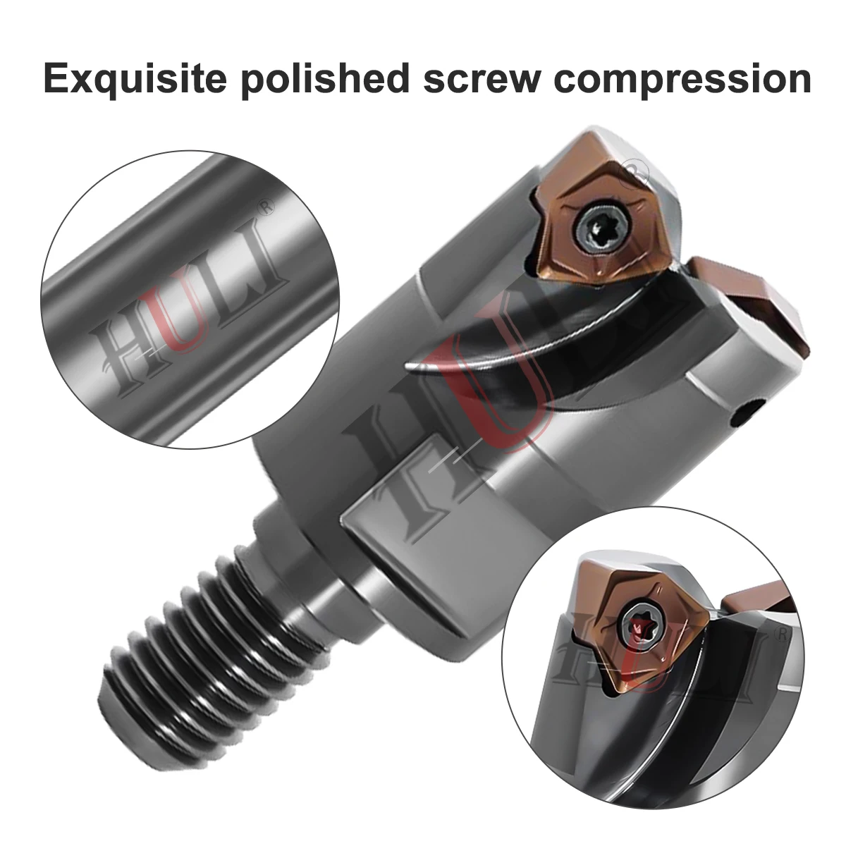 MFWN90 Series Miling Cutter Rod Locking Type Milling Cutter hardmetal CNC Lathe WNMU Double Sided Hexagonal Milling Insert Tool