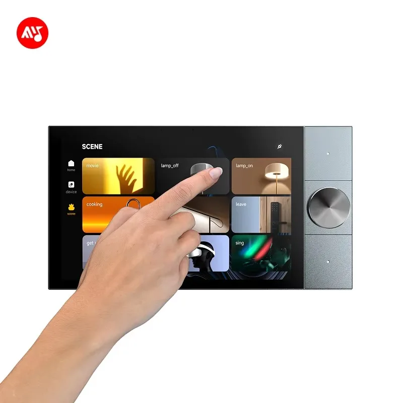 

[Горячая распродажа] Zigbee Google Smart Life 10,1-дюймовый настенный переключатель Прочный многофункциональный умный дом Управление с центральным экраном управления W