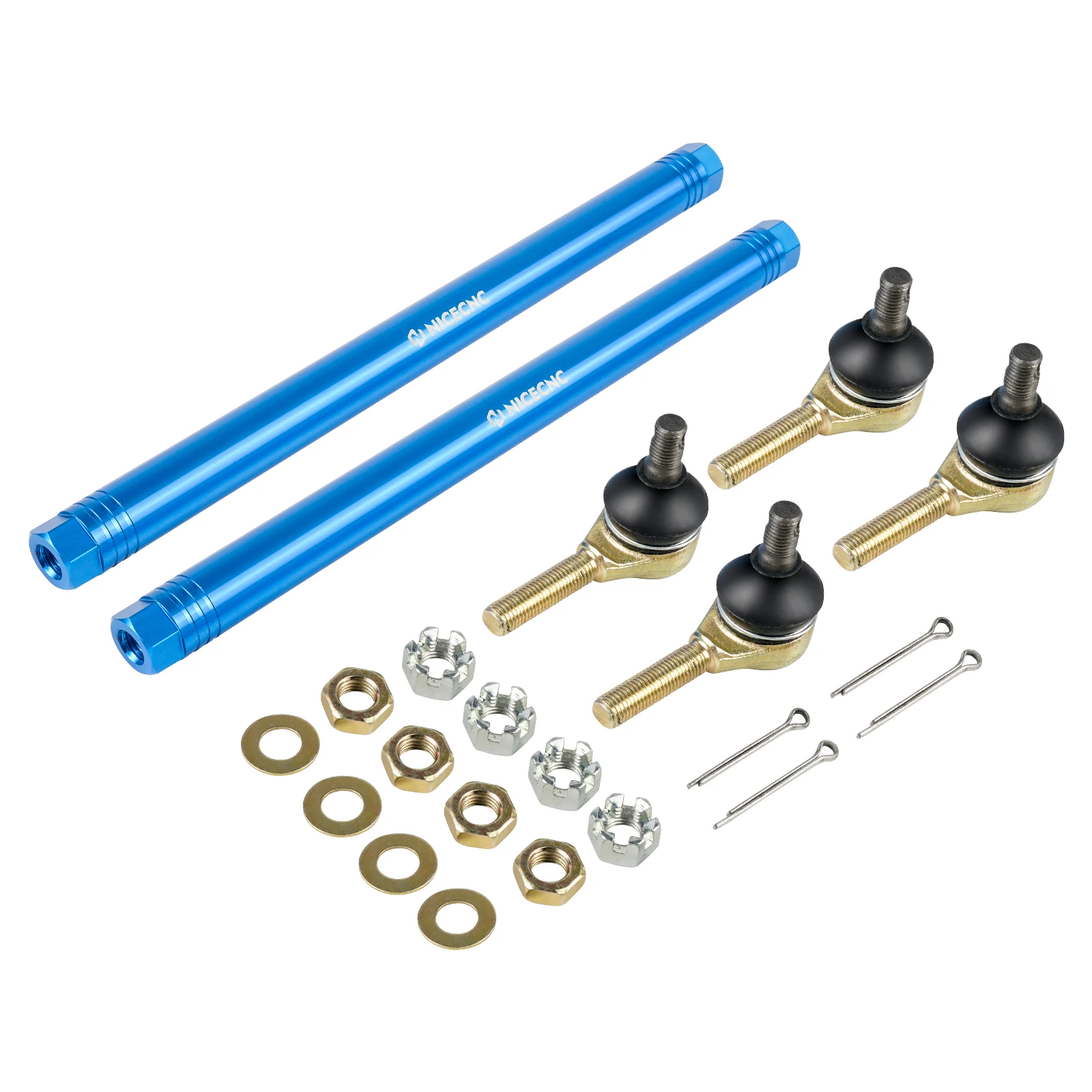 NICECNC Für Yamaha Banshee 350 1988-2006 Lenkstange Endverbindung Kit Für Yamaha Warrior YFZ350 Aluminium ATV Zubehör – Detail 16