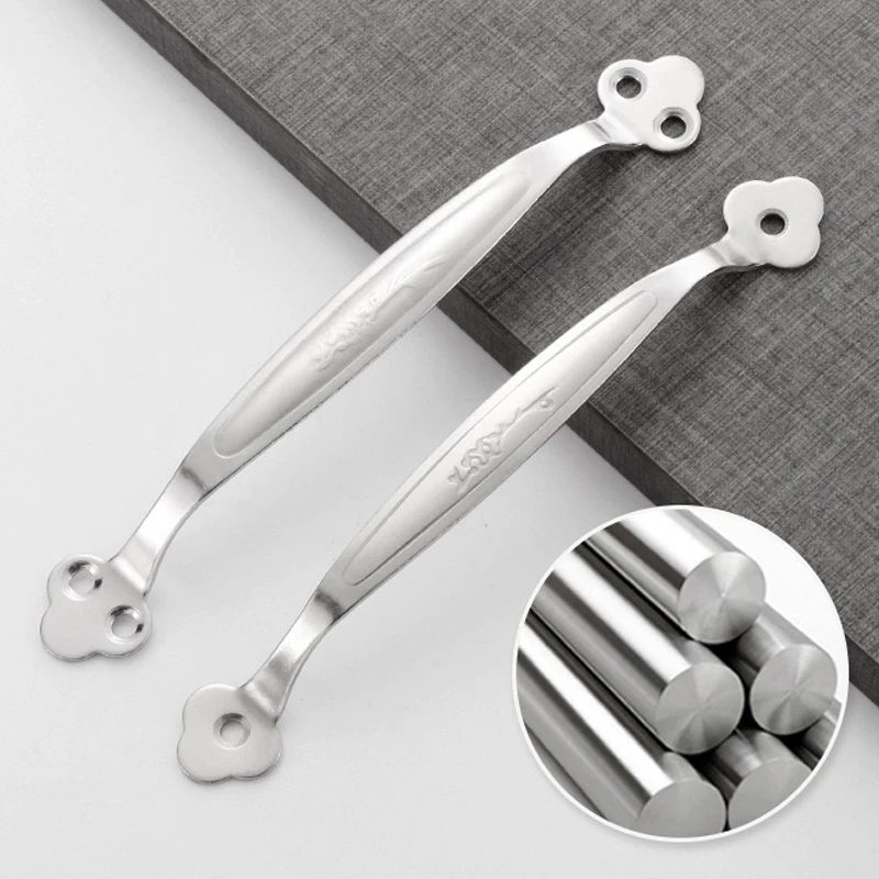 Various Size 4inch Stainless Steel Kitchen Door Cabinet Handle Pull Knob cabinet knobs furniture handle cupboard drawer handle