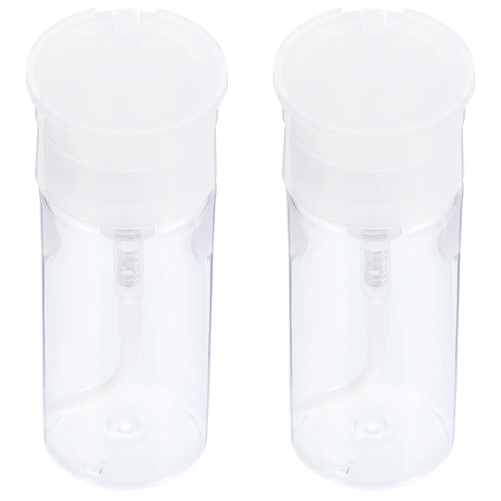 2pcs 100Ml Petg Sub Bottles Portable Leakproof Reusable Empty Cleansing Water Bottle Refillable Travel Storage Lotion Dispenser