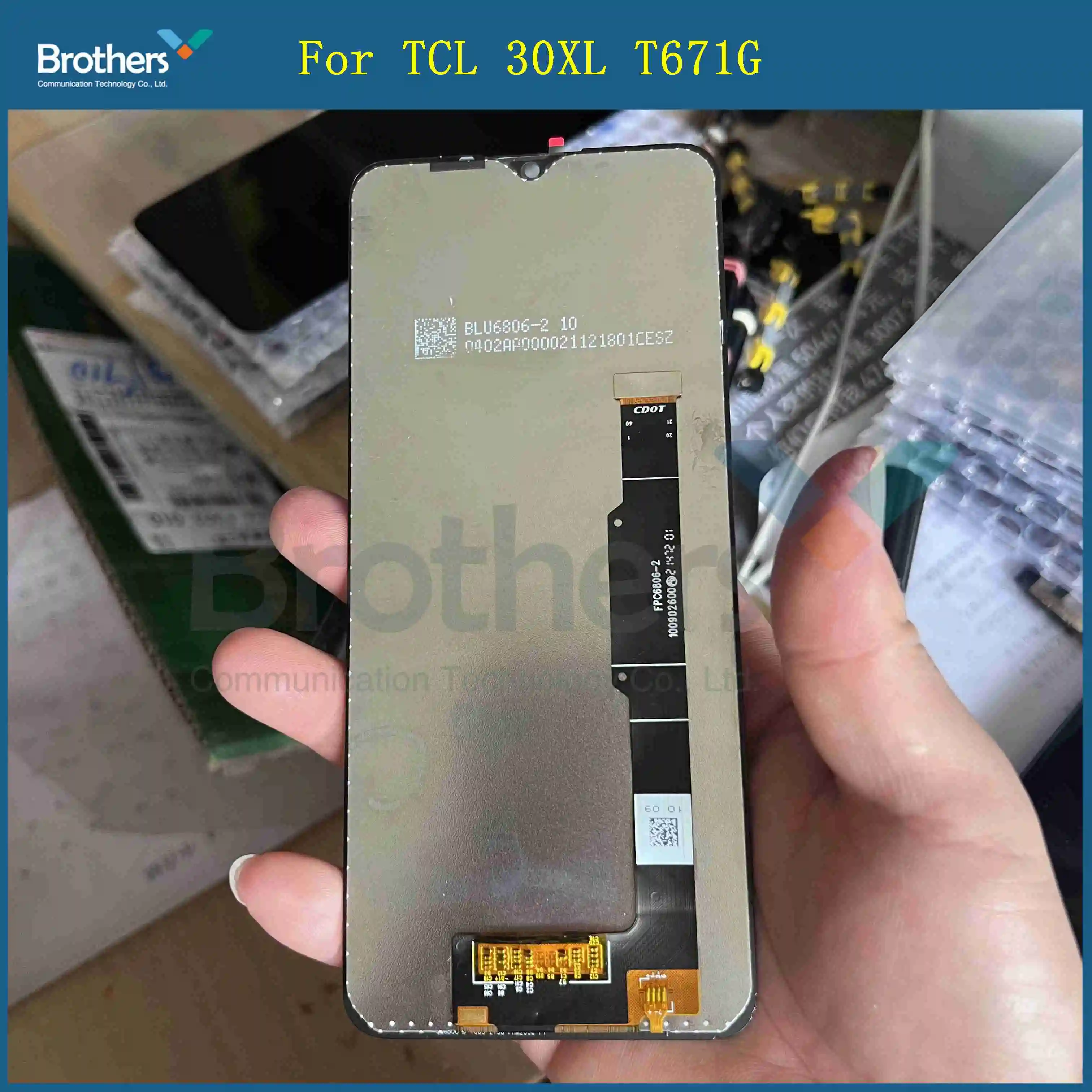 6.82\'\' For TCL 30XL T671G Lcd Display Touch Screen Digitizer Assembly Replacement Parts For TCL 30 XL 2022