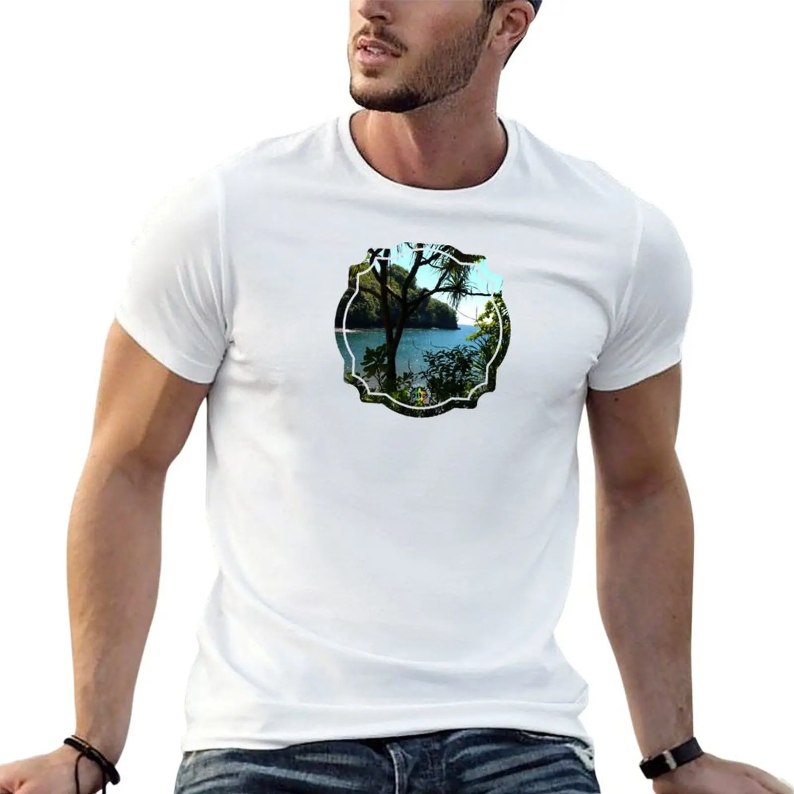 AHT Fifthteen-Art Print 8:10 تي شيرت رجالي تي شيرت قطن 100% جرافيك تي شيرت للرجال تي شيرت للرجال تي شيرت قطني #1